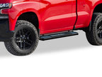 Set of 2 Black Nerf Bars for Silverado Sierra Regular Cab (2019–2026)