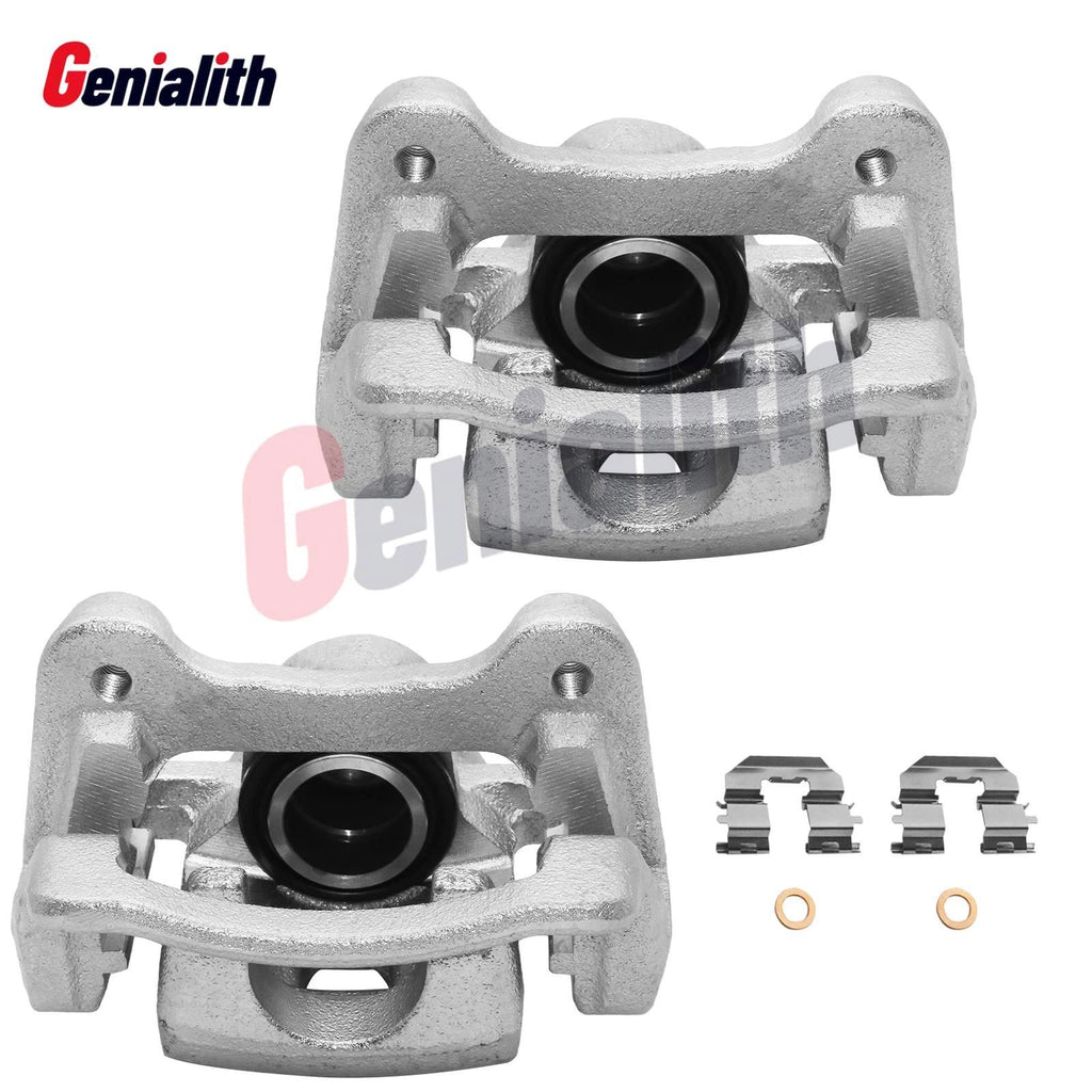 2X Rear Left Right Brake Calipers w/Brackets for Kia Optima (2011–2016)