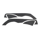 Door Anti Kick Pad Protection Covers for Chevrolet Camaro (2016-2022) 4 Pcs