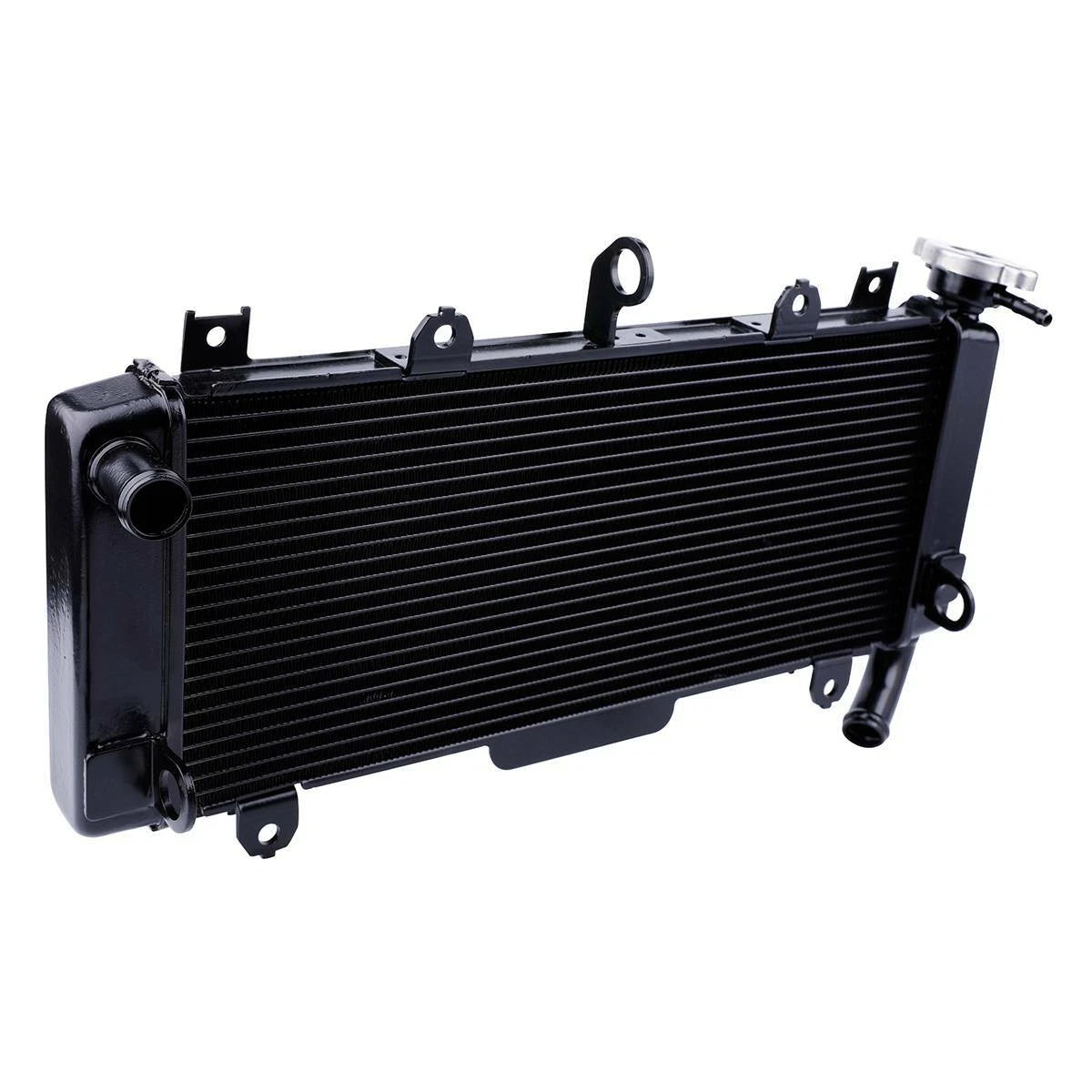 Black Radiator Cooler for Kawasaki Ninja 650 Z650 ER650 (2017–2026)