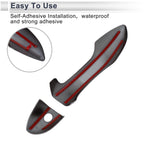 Door Handle Cover Trim for Toyota Corolla (2014–2019) Black