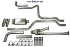 2.5" Dual Exhaust Kit for Toyota Tundra (2009–2013) Stainless Side Rolled Tip