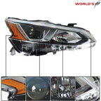 Halogen Headlight for Nissan Altima (2019–2021) Passenger Side