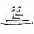 Set of 8 Front Steering Tie Rod Ends Ball Joints for Dodge Ram 1500 2500 3500 (2003–2008)