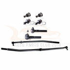 Set of 8 Front Steering Tie Rod Ends Ball Joints for Dodge Ram 1500 2500 3500 (2003–2008)