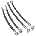 Front & Rear Brake Line Hose Set for Patrol GQ Y60 / Ford Maverick (1988-1997)
