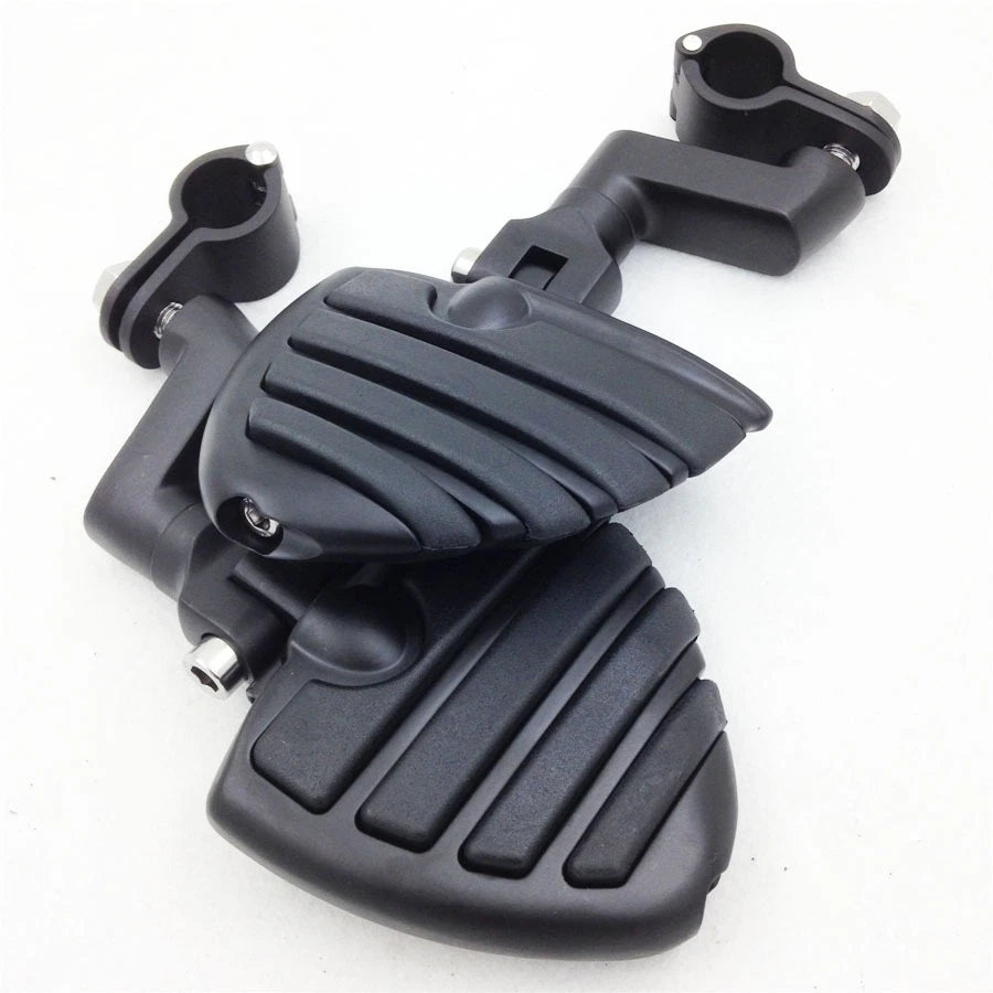 Front Rider 1" Wing Foot Peg Clamp for Yamaha XV1600 XV1700 XV1900 XV750 XV1100