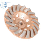 5" Diamond Grinding Wheels for Turbo Segments 30/40 Grit (5/8"-11 Arbor)