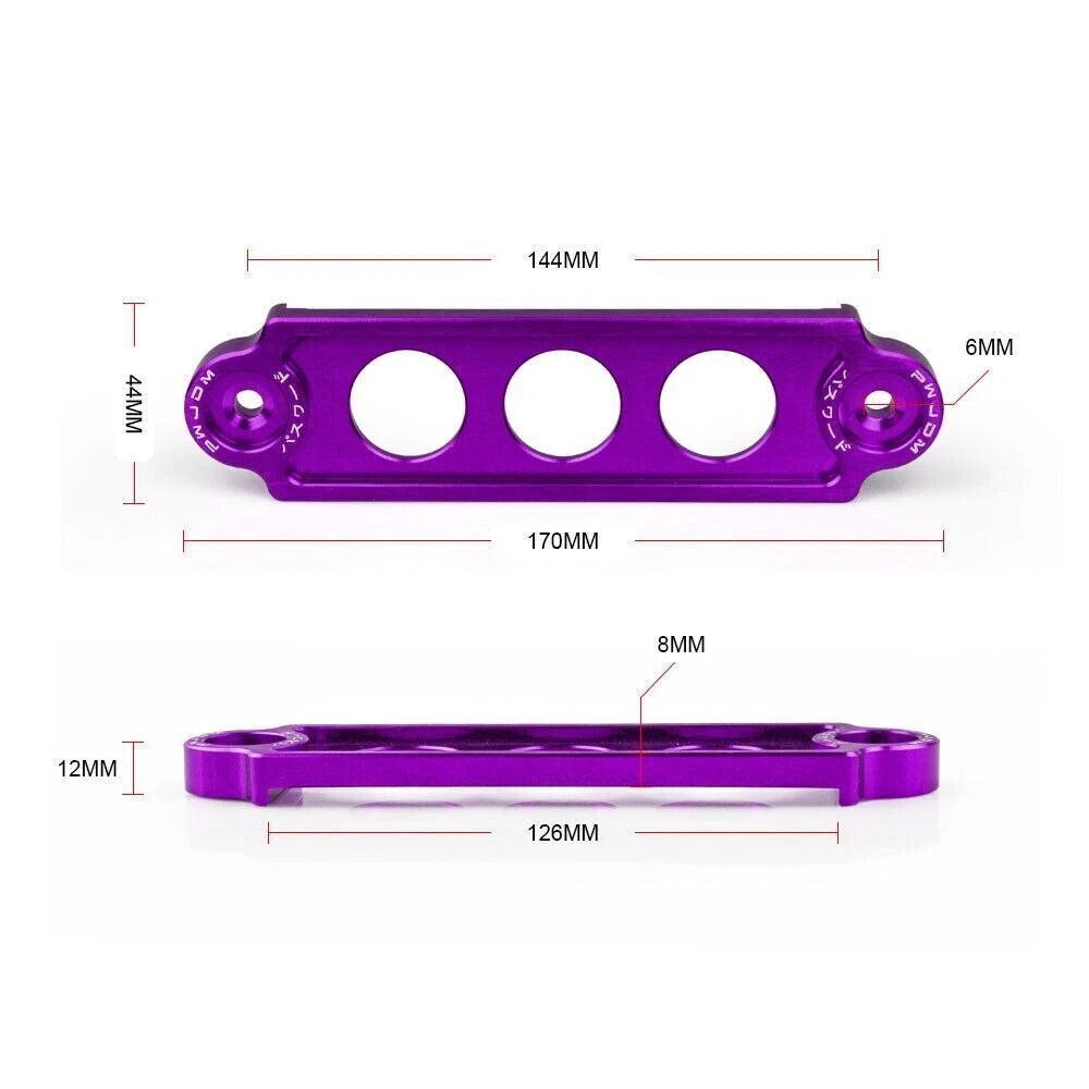 Aluminum Car Battery Tie Down Bracket for Civic CRX (1988–2000)