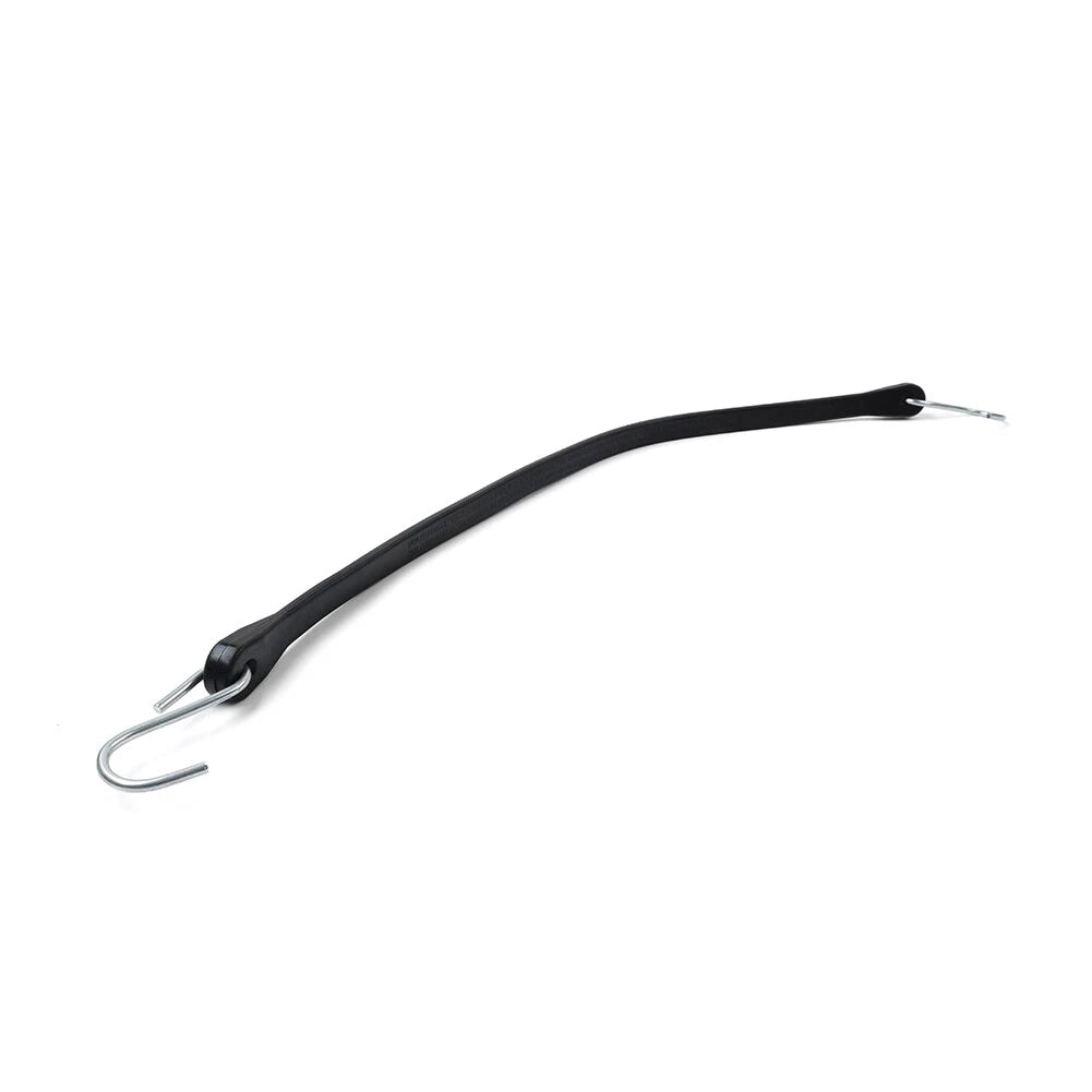 Set of 4 21" Rubber Tarp Straps Tie Down Bungee Cords with Hooks