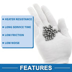 50 Pcs 7.1mm Steel Bearing Balls for G16