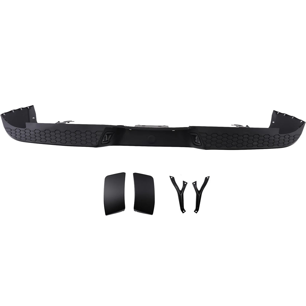 Rear Bumper Assembly for RAM 1500 (2009–2018) Black Steel Bolt-On