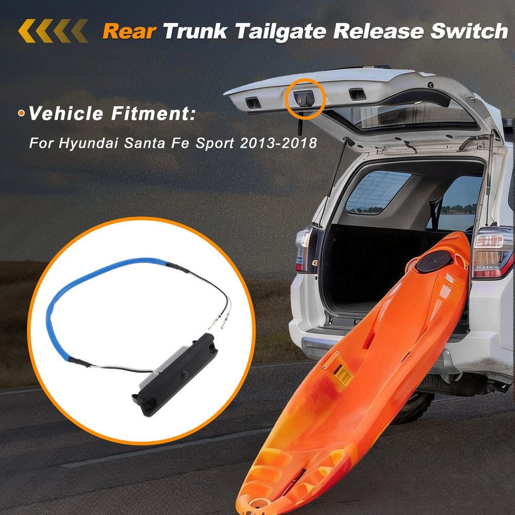 Tailgate Trunk Release Switch for Hyundai Santa Fe Sport (2013–2018) No.812602W500