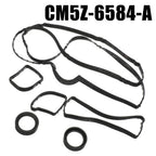 Set of 2 Engine Valve Rocker Cover Gaskets for Ford Focus (2012–2018)