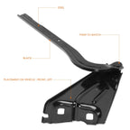 Left Driver Side Steel Engine Hood Hinge for Chevy Volt (2016–2019)