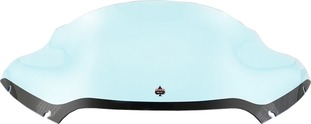 Klock Werks 9" Kolor Flare Windshield for FLTR (KWW-01-0637) - Blue Ice