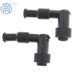 2X Spark Plug Boot Cap Cover Resistor for ATV Motorcycle Snow (LB05F)