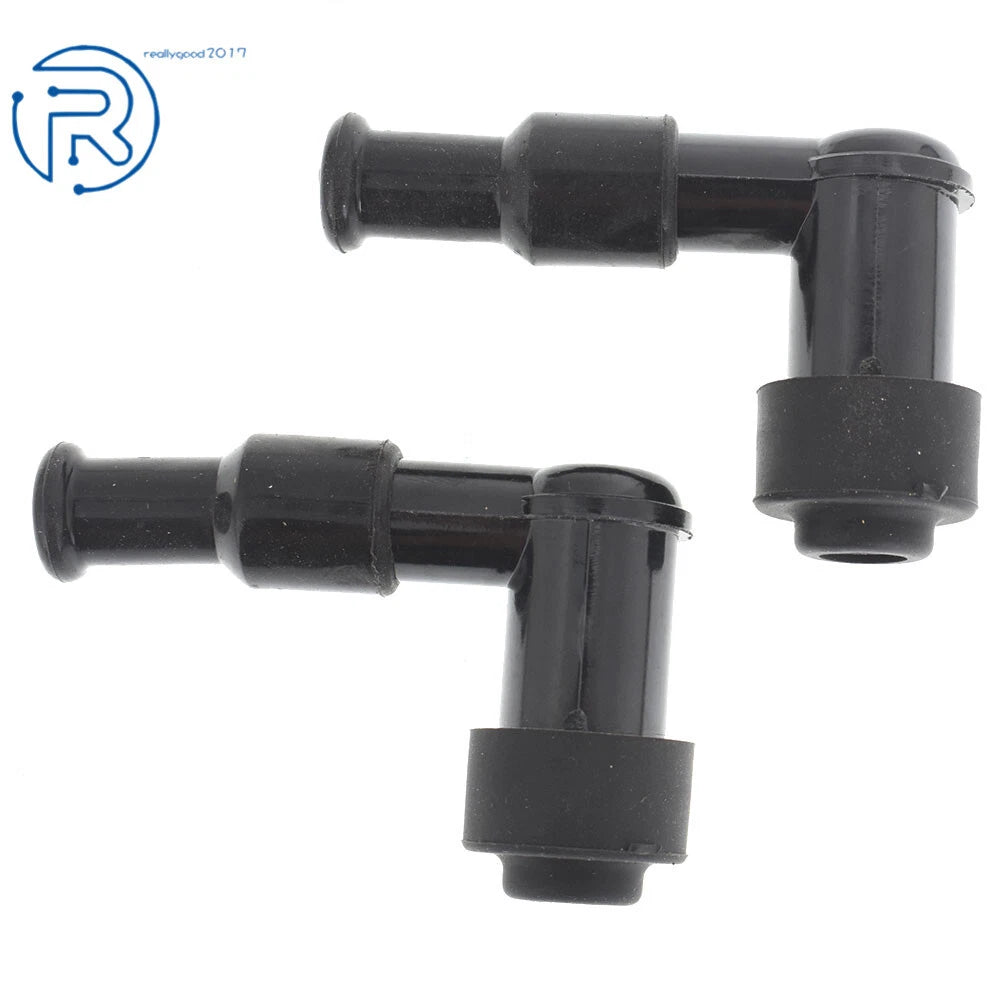 2X Spark Plug Boot Cap Cover Resistor for ATV Motorcycle Snow (LB05F)