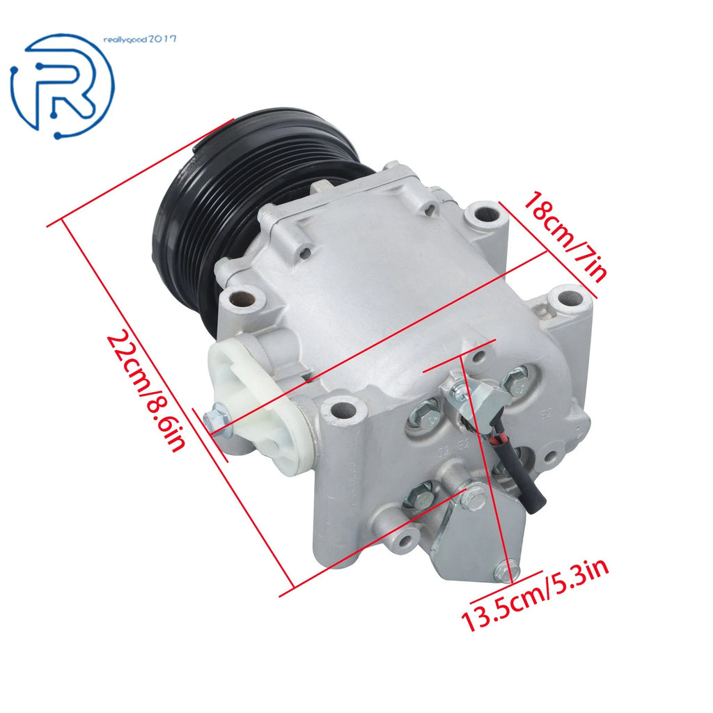 AC A/C Compressor CO10851 for Mercury Montego 3.0L (2005–2007)