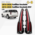 Pair LED Tail Lights for Cadillac Escalade (2015–2020) - Left + Right
