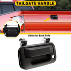 Tailgate Door Handle for Ford F-150 (2004–2014) - Black, Keyhole