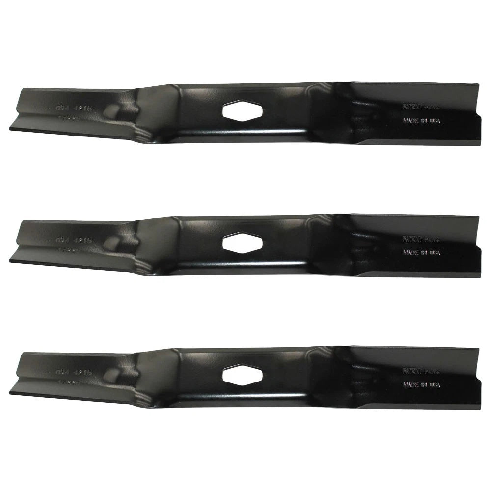 3 Mower Blades 742P05086-L for Cub Cadet 54" Cut Deck (14AQA3CM010)
