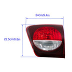 Tail Light for Toyota Sequoia (2018-2021) Halogen Red Right Side
