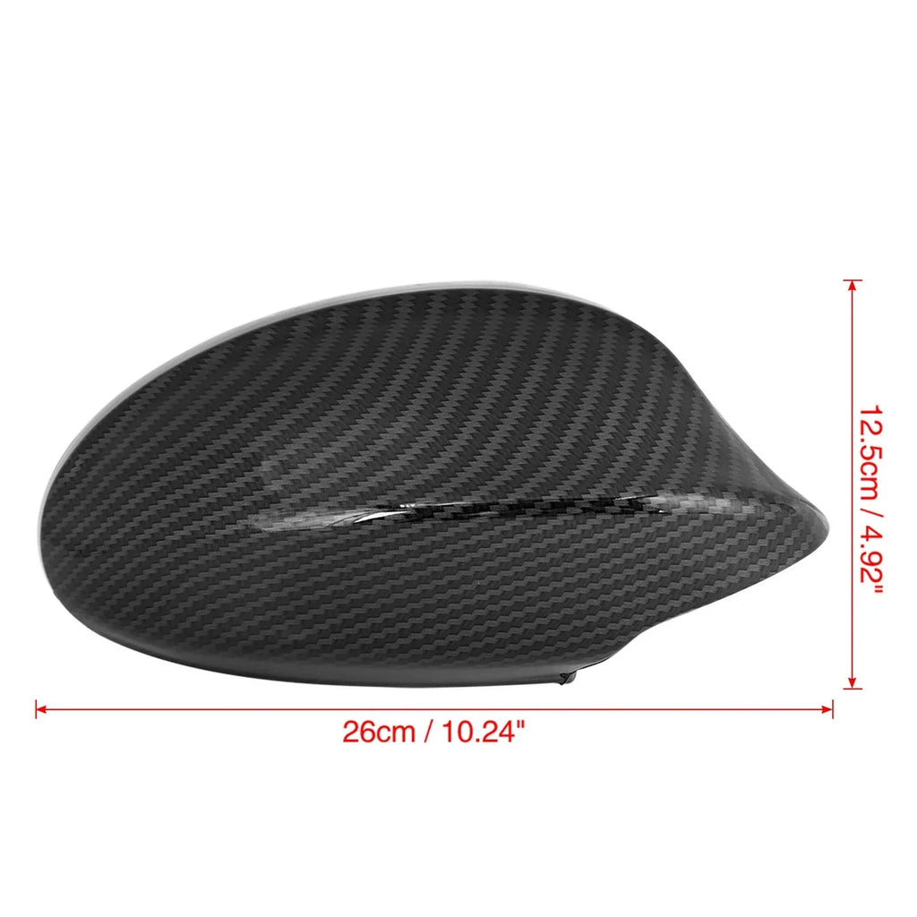 Rearview Mirror Covering Cap Carbon Fiber for BMW E90 E91 (2005 - 2008)
