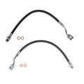 Sunsong Rear Left & Right Brake Hydraulic Hose Kit for Sierra Silverado 2500 HD (2001–2019)