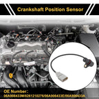 1 Pc Crankshaft Position Sensor No.06A906433M for Audi A4 B7 (2005–2008)