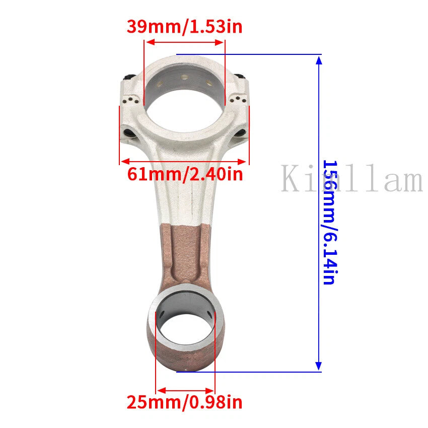 Connecting Con Rod Assy for Yamaha Outboard Motor 48 55 75 85 90HP (1980–2023) 688-11651-00