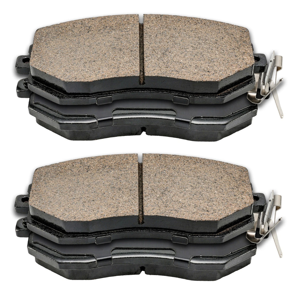 Front Ceramic Brake Pads for 2014–2018 Subaru Forester 2.5L (Set of 4)