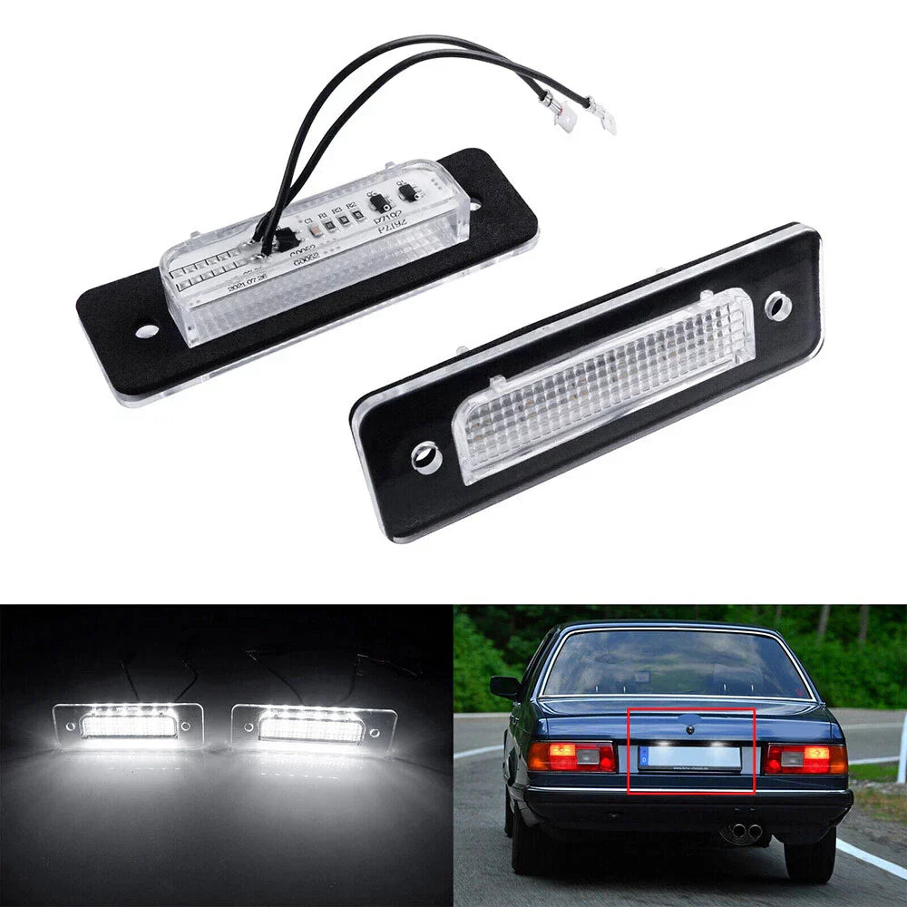 License Plate Light for BMW 3 Series E30, 5 Series E12 E28, 6 Series E24 (1982-1994)