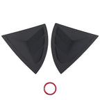 Quarter Window Louvers for Tesla Model Y (2020–2024) Gloss Black ABS