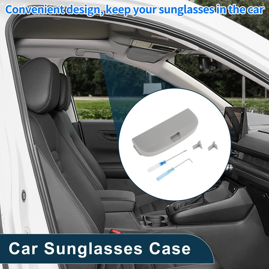 Sunglasses Case for Mercedes-Benz E Class (2017–2023) Eyeglasses Holder Grey