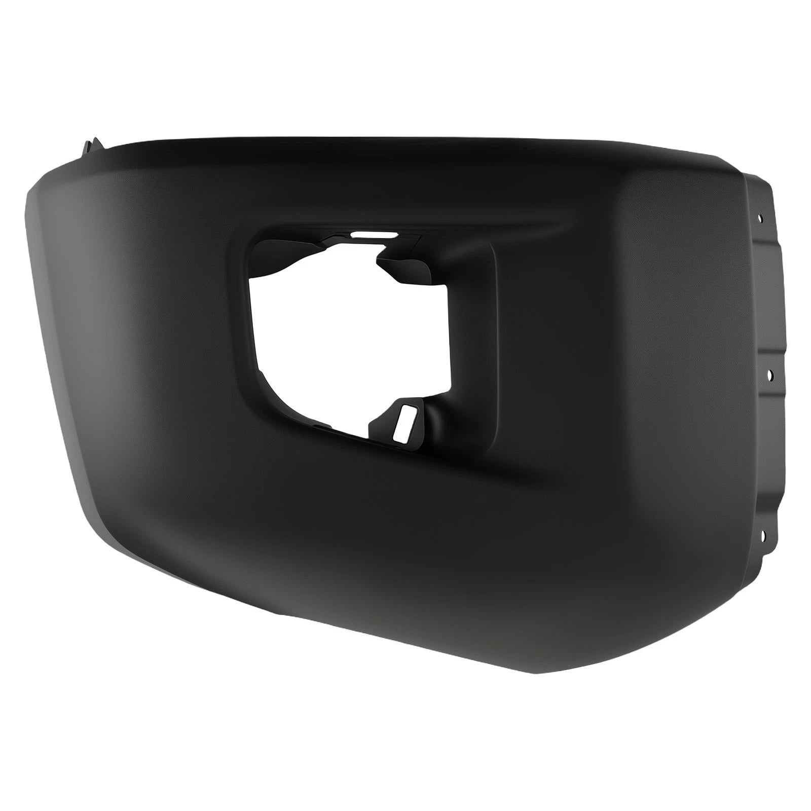 Front Bumper End Right for Toyota Tundra (2014–2021) Plastic Black
