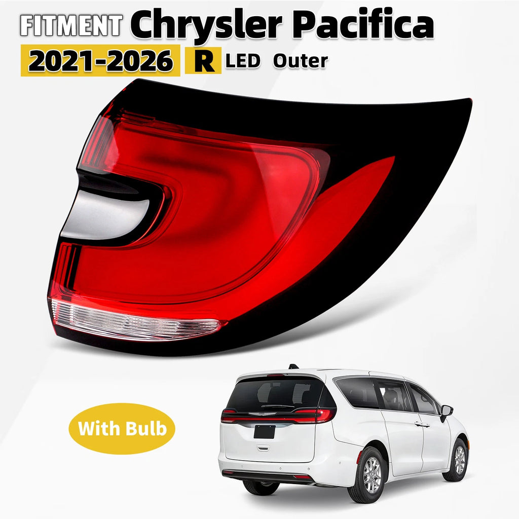 Outer LED Tail Light Brakelamp for Chrysler Pacifica (2021–2026) 68424932AB