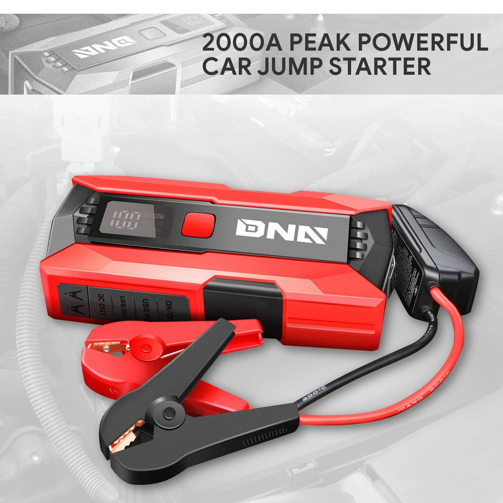 15000mAh Jump Starter Power Bank for Vehicles (Universal)