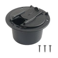 Round Electric Power Cord Cable Hatch Cover for RV Camper Trailer