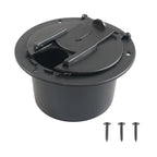 Round Electric Power Cord Cable Hatch Cover for RV Camper Trailer