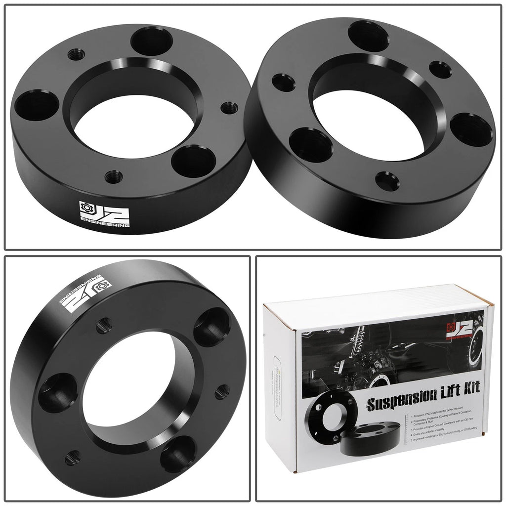 2" Billet Aluminum Front Strut Top Mount Lift Kit Spacer for Ford F-150 (2004–2024)