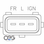 Voltage Regulator for BMW 528i L6 2.8L (1997-2000)