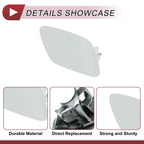 Bumper Trim Nozzle Cover No. 51117231080 for BMW Z4 (2009–2016) Silver Tone
