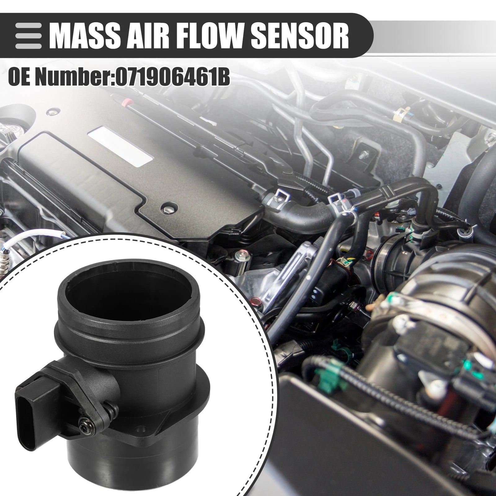 Air Flow Sensor Meter for Volkswagen Golf (1999–2005) No. 071906461B