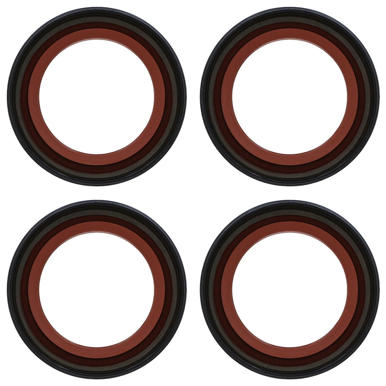 4pc Engine Camshaft Gasket Set for Audi A4 A8 Quattro Passat Touareg (L4 V6 V8)