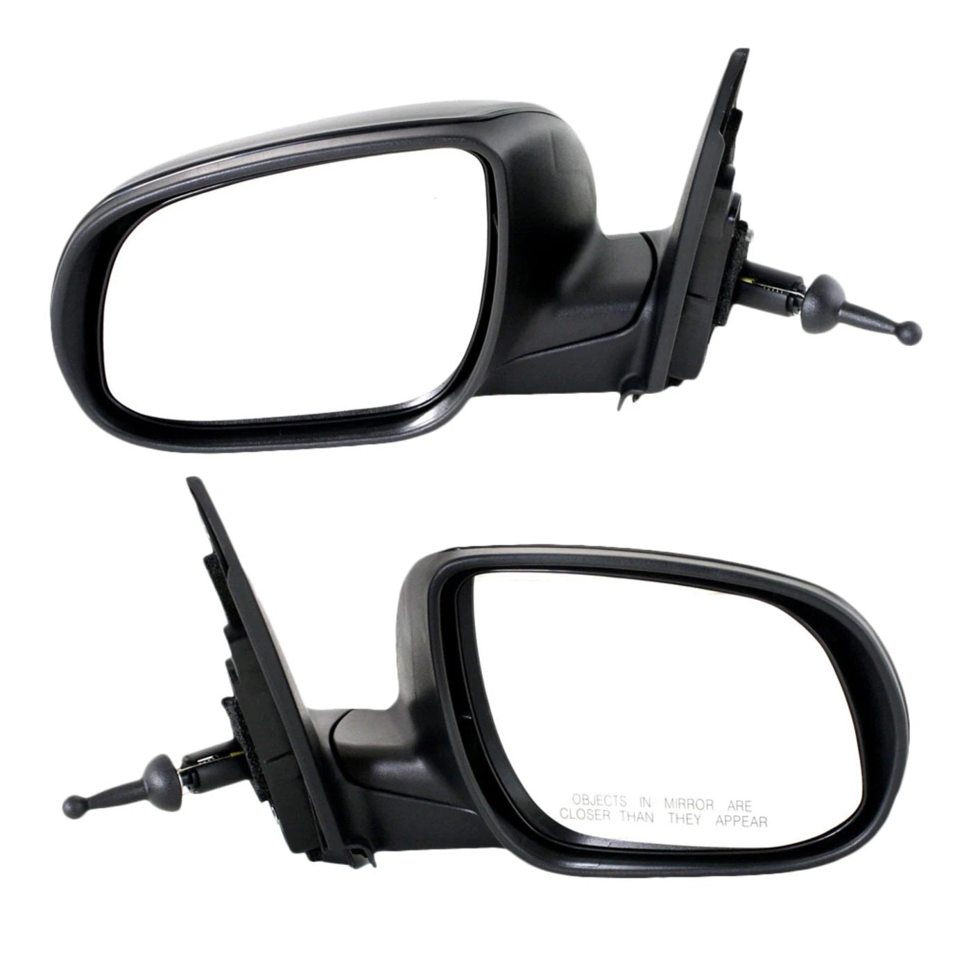 Manual Remote Mirror Set for Kia Rio (2010–2011)