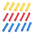 50pcs PVC Copper Wire Crimping Terminals for Electrical and DIY Wiring