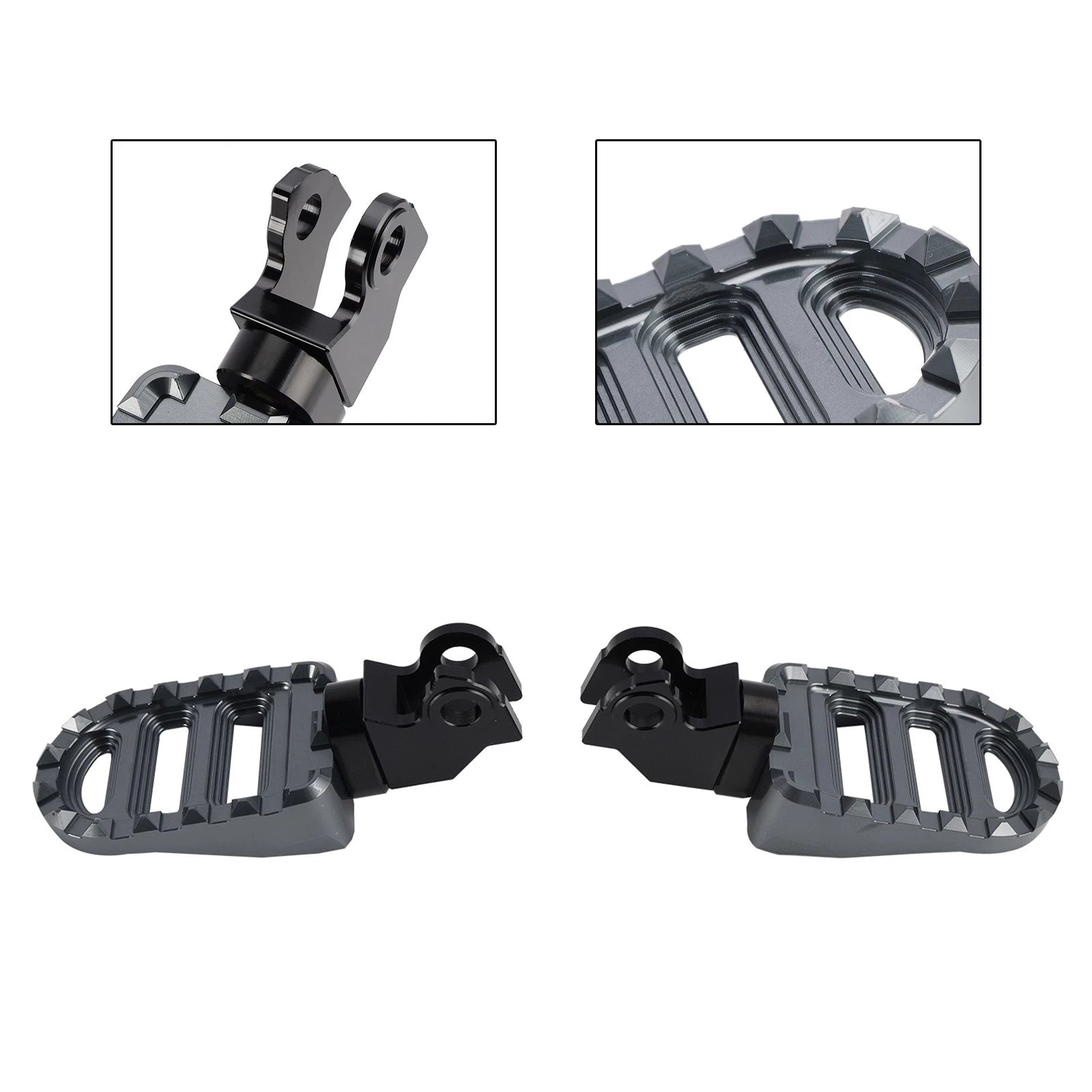 Front Footrests Foot Pegs for Honda CL250 CL300 CL500 Trail 125 (2023–2024)