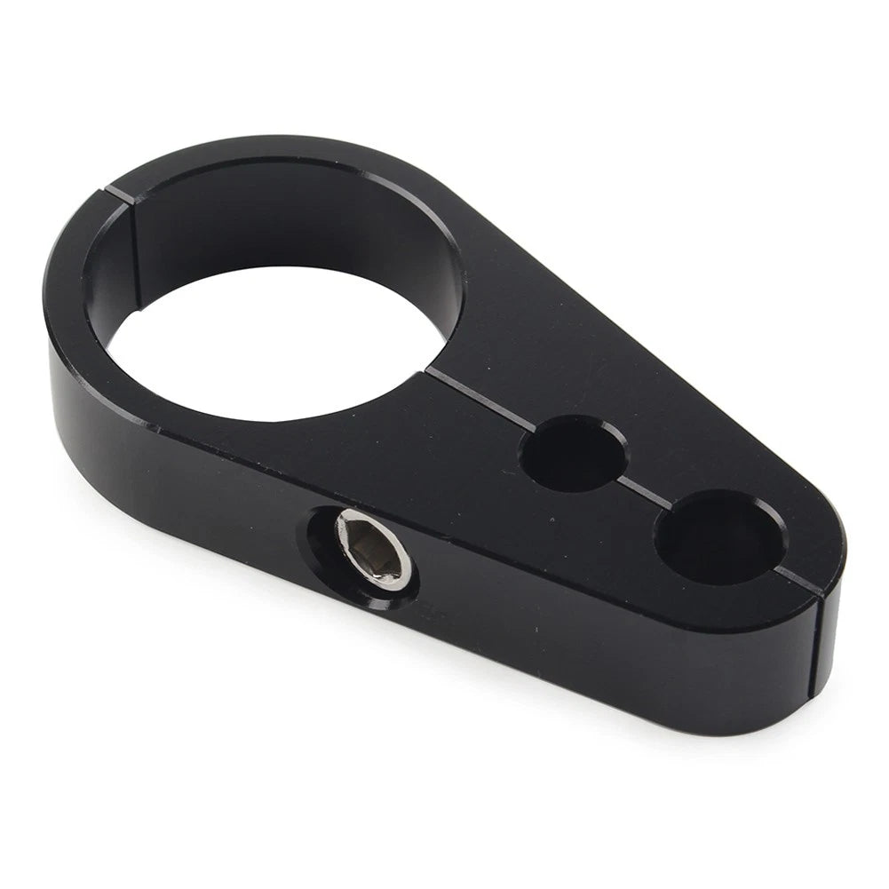 Brake Clutch Cable Wire Clamp Clip for Harley 1-1/4" Handlebar (ET)