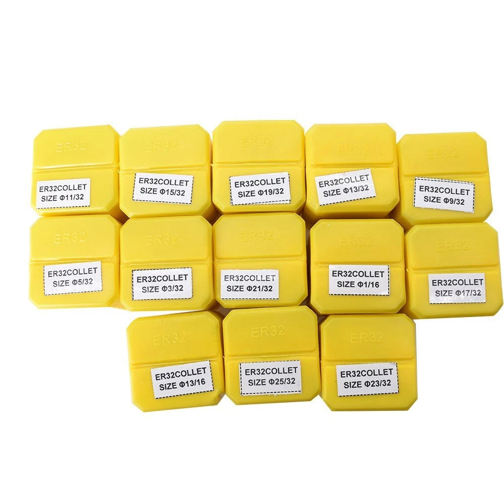 13PC ER32 Spring Collet Set for CNC Milling Lathe Machine